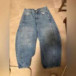 We The Free barrel Jeans